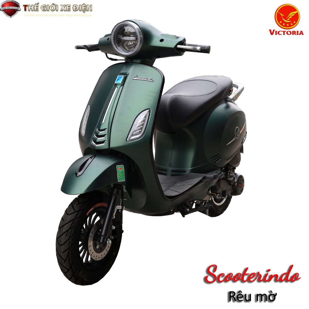 xe ga 50cc victoria scooter đèn tròn