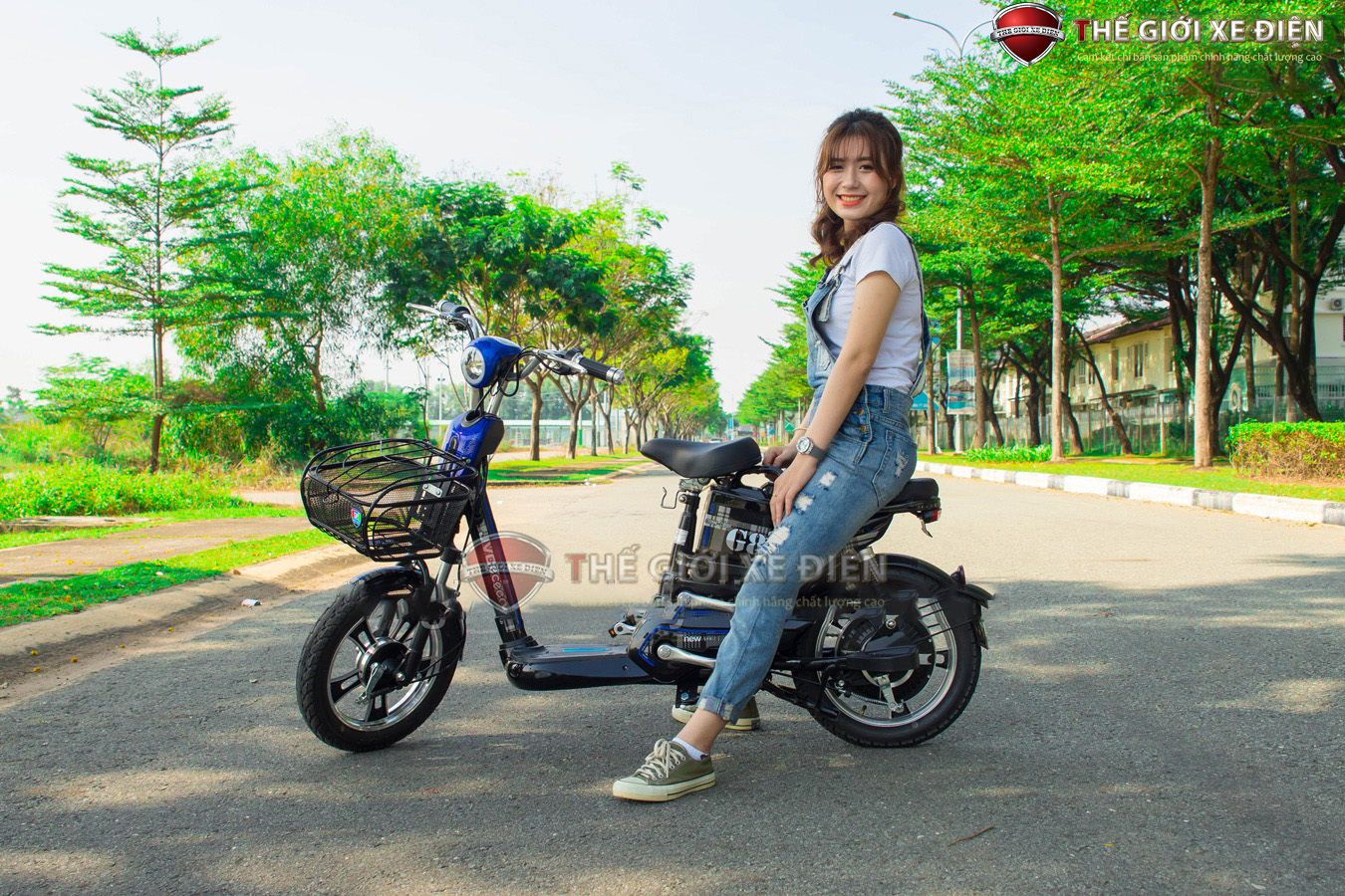xe đạp điện JVC G8