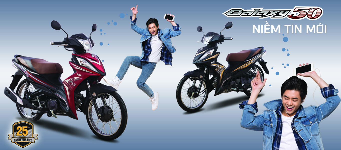 xe máy 50cc sym galaxy