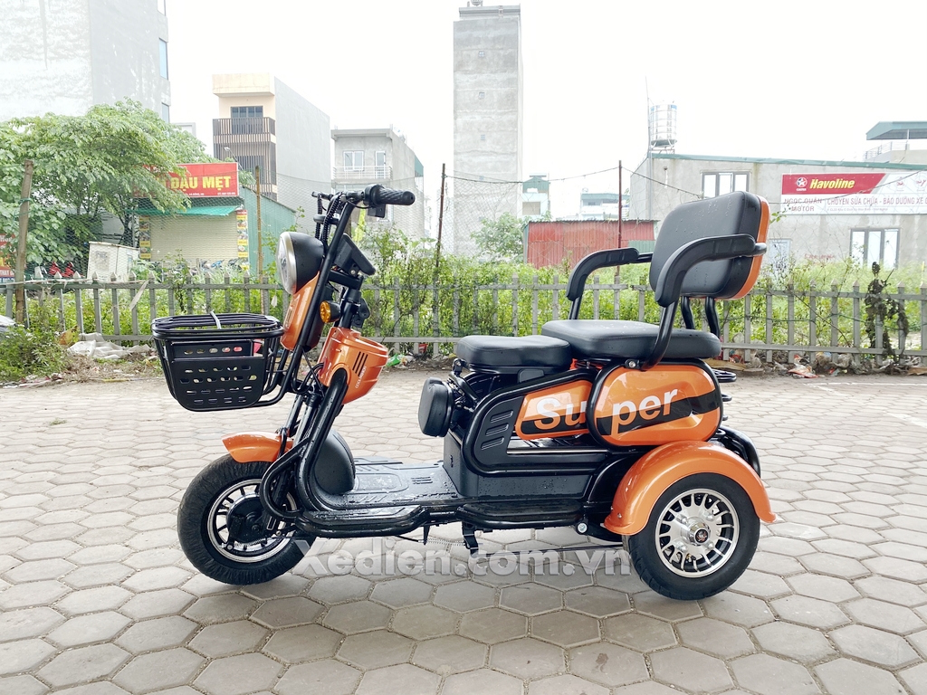 xe điện 3 bánh có được phép lưu thông