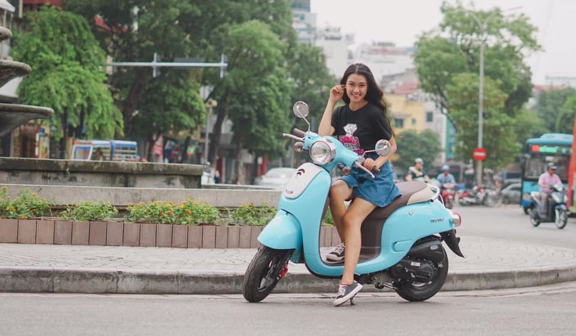 Vespa 50cc chạy xăng – Phong cách cổ điển, tiện lợi cho thành thị