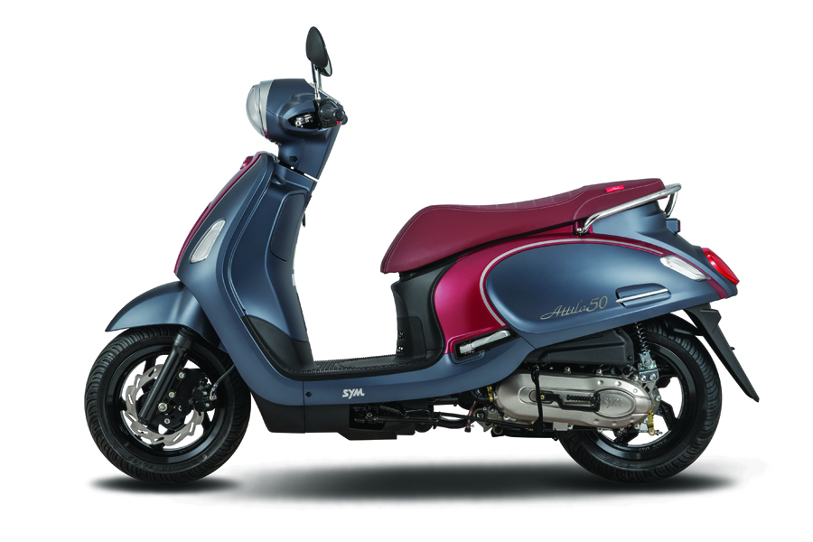 Nên chọn phiên bản sơn nào của xe ga 50cc SYM Attila?