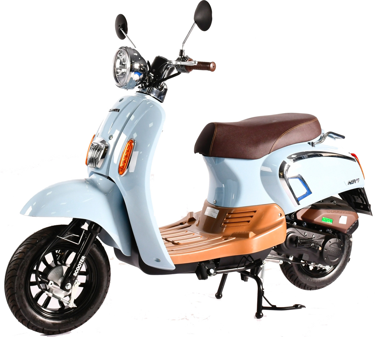 Xe ga 50cc Scooter HSV2 xanh tím  TAYA MOTOR