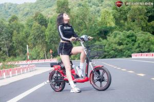  Xe đạp điện Jvc WinWin mang chất lịch sự , tao nhã