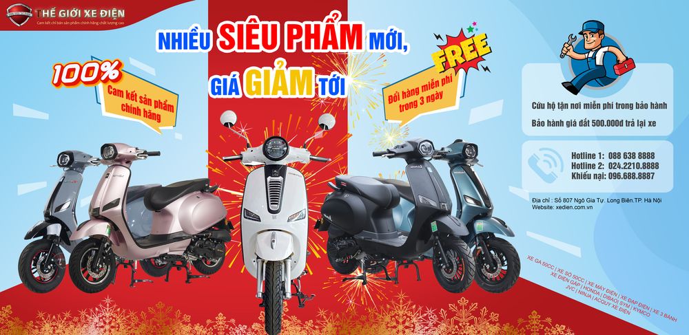 Điểm danh TOP 10+ mẫu xe ga 50cc mới nhất - Cơn sốt đẳng cấp, chuẩn gu giới trẻ
