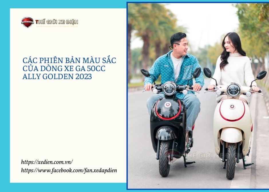 Vì sao nên chọn các mẫu xe số Cub 50cc Ally đời mới 2023?