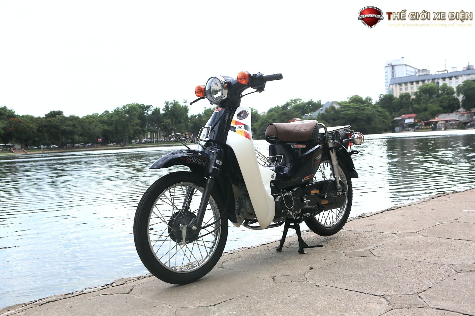 Chất lượng hơn với phiên bản xe máy 50cc Cub Hyosung Korea