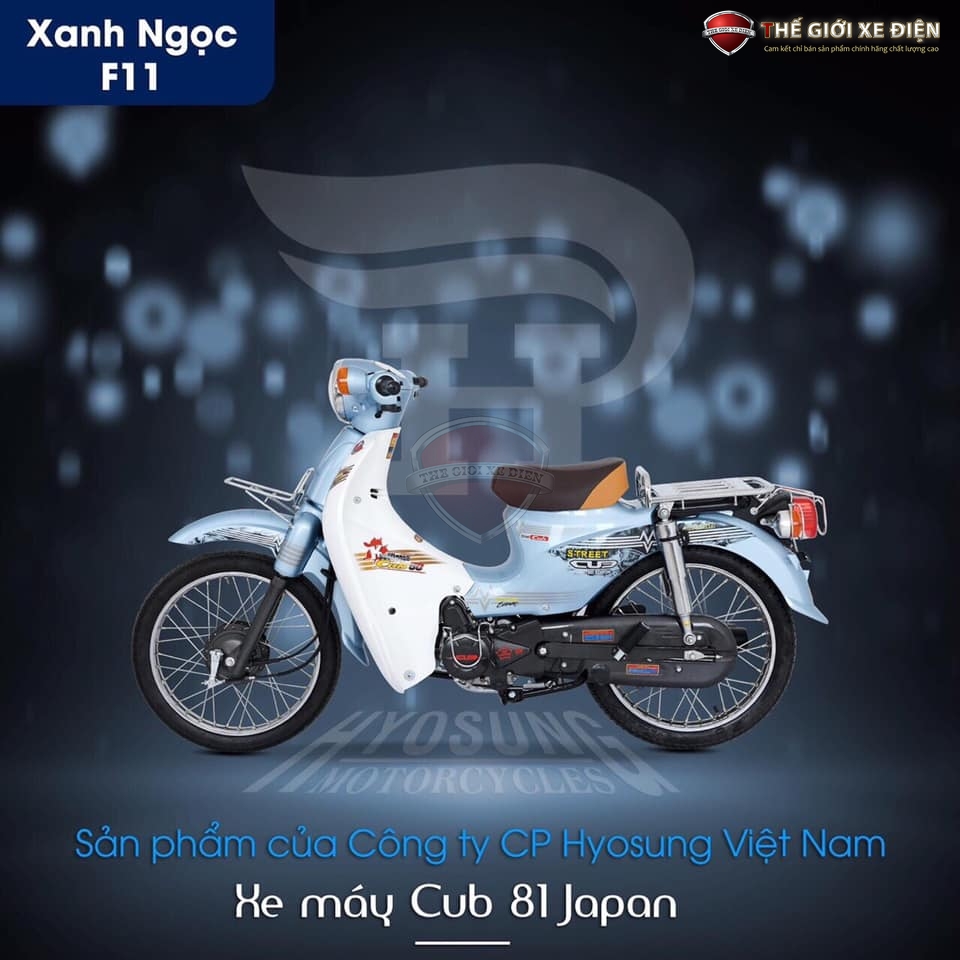 Xe số 50cc Cub Hyosung Korea: Chiếc xe có sức sống bất chấp mọi thời đại