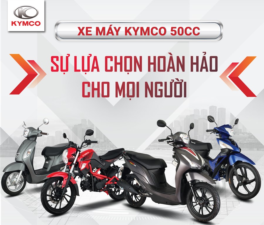 Các thương hiệu xe máy 50cc lớn trên thị trường 2023