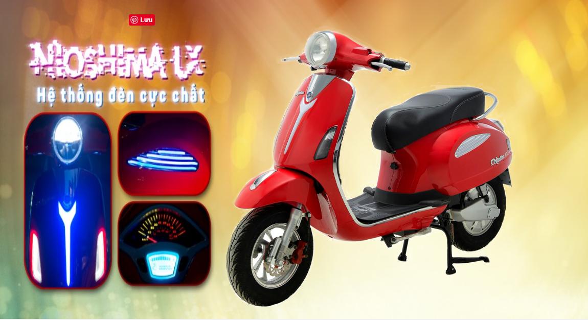 Xe máy điện Nioshima LX đẳng cấp, thời thượng