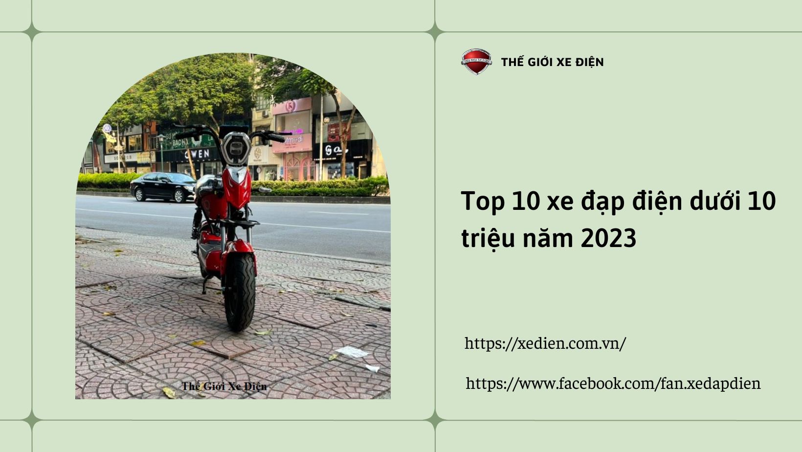 Top 10 Mẫu xe đạp điện dưới 10 triệu chạy tốt 2023
