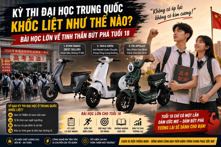 Kỳ Thi Đại Học Trung Quốc Khốc Liệt Như Thế Nào? Bài Học Lớn Về Tinh Thần Bứt Phá Tuổi 18