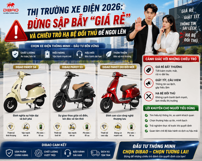 Thị Trường Xe Điện 2026: Đừng Sập Bẫy Giá Rẻ Và Chiêu Trò Hạ Bệ Đối Thủ Để Ngoi Lên