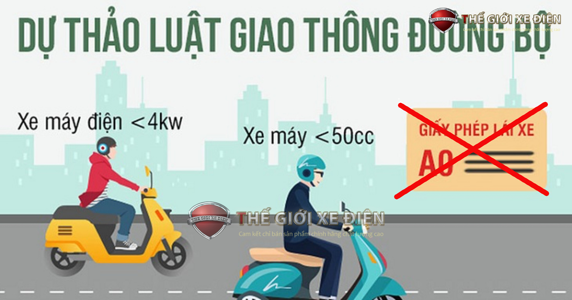 Thông tin dự thảo lần 2 lụật giao thông đường bộ - Bỏ bằng A0