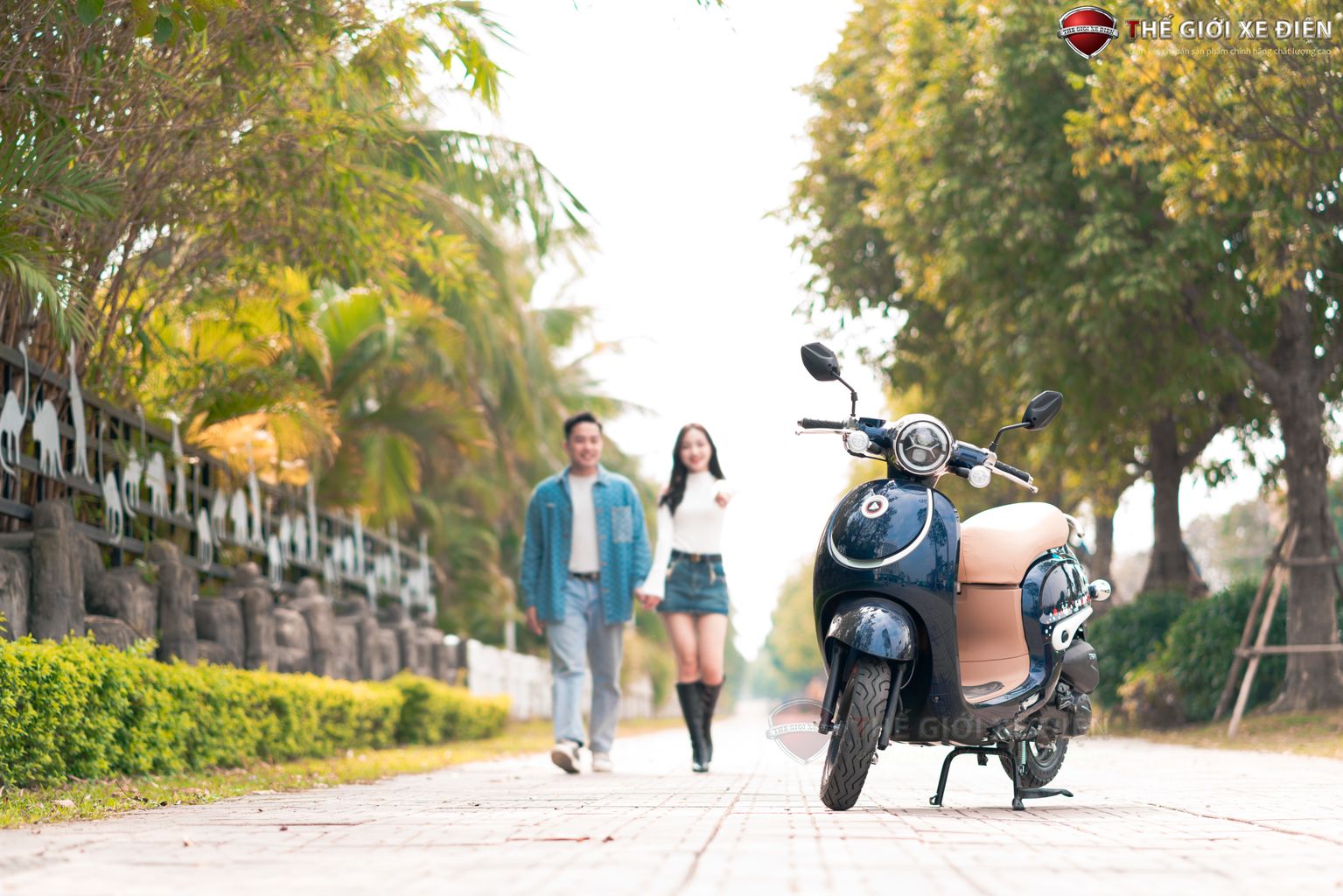Xe máy 50cc độc quyền Thế Giới Xe Điện mang tên Golden Ally