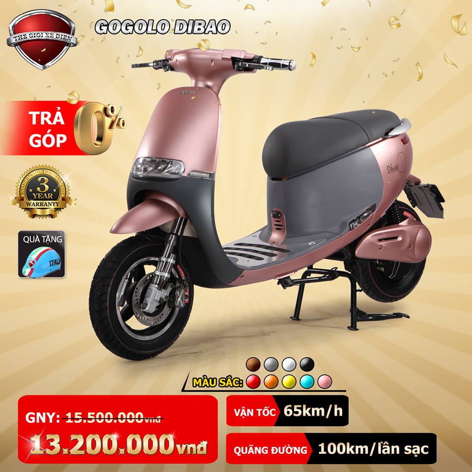 Xe điện Gogolo Dibao giảm giá cực sốc nhanh tay kẻo lỡ!