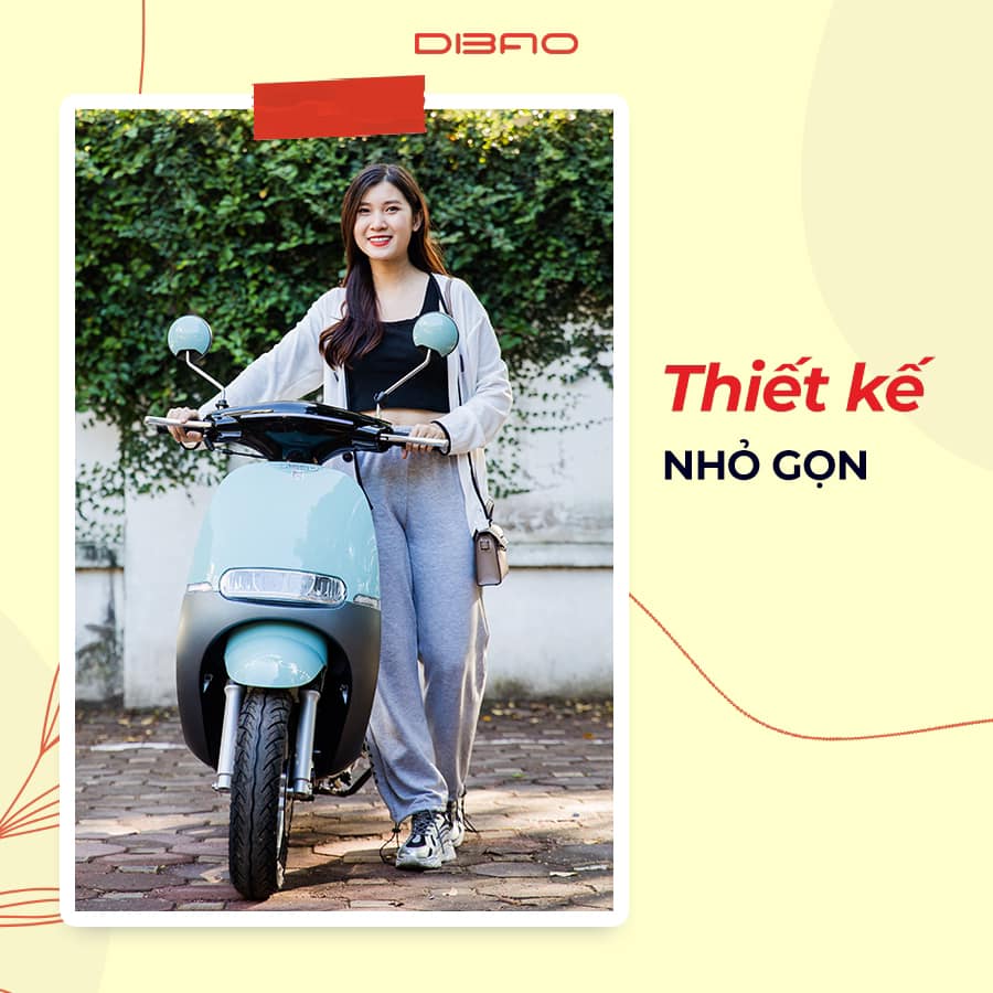 Xe ga 50cc Gofast Dibao phụ kiện thời trang HOT Trend dành cho giới trẻ