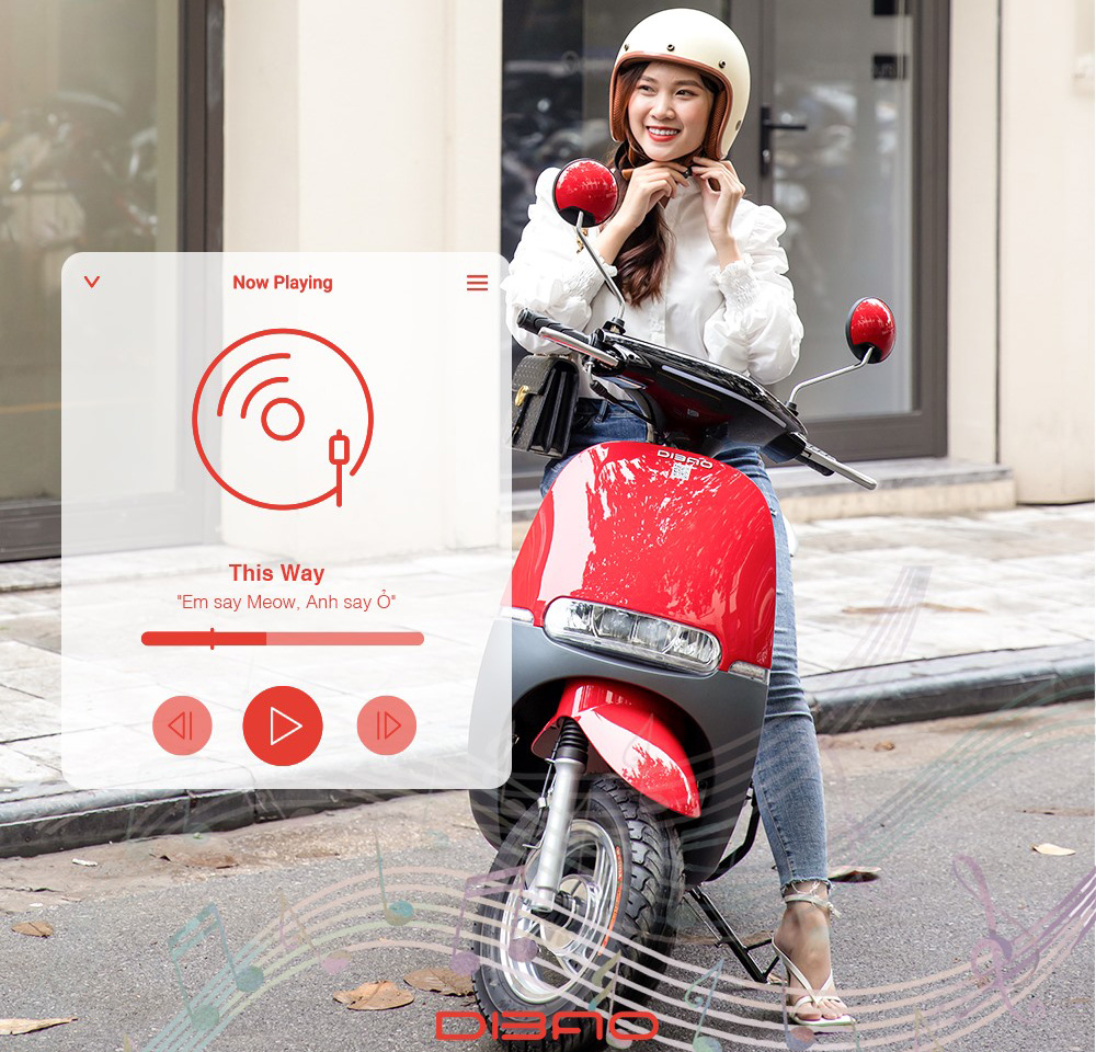 Khó tin với độ hoàn hảo của xe 50cc Dibao Gofast mới nhất thị trường