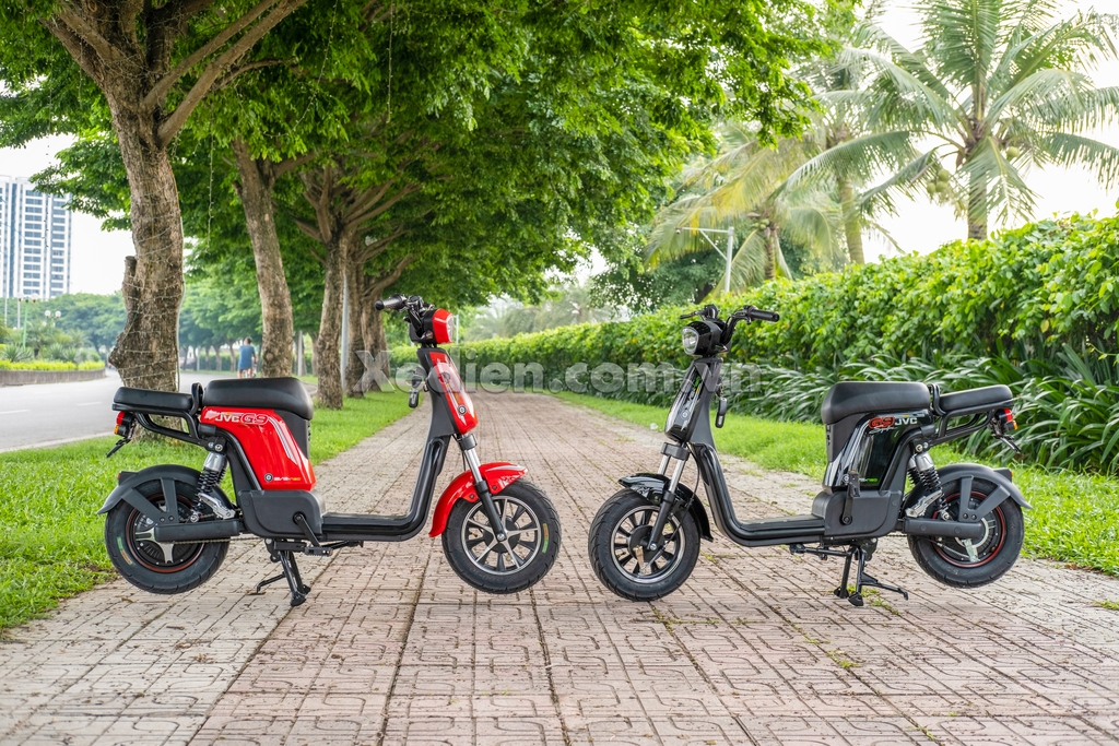 Xe đạp điện JVC G9 - Kiểu dáng tương lại, đi được gần 100km