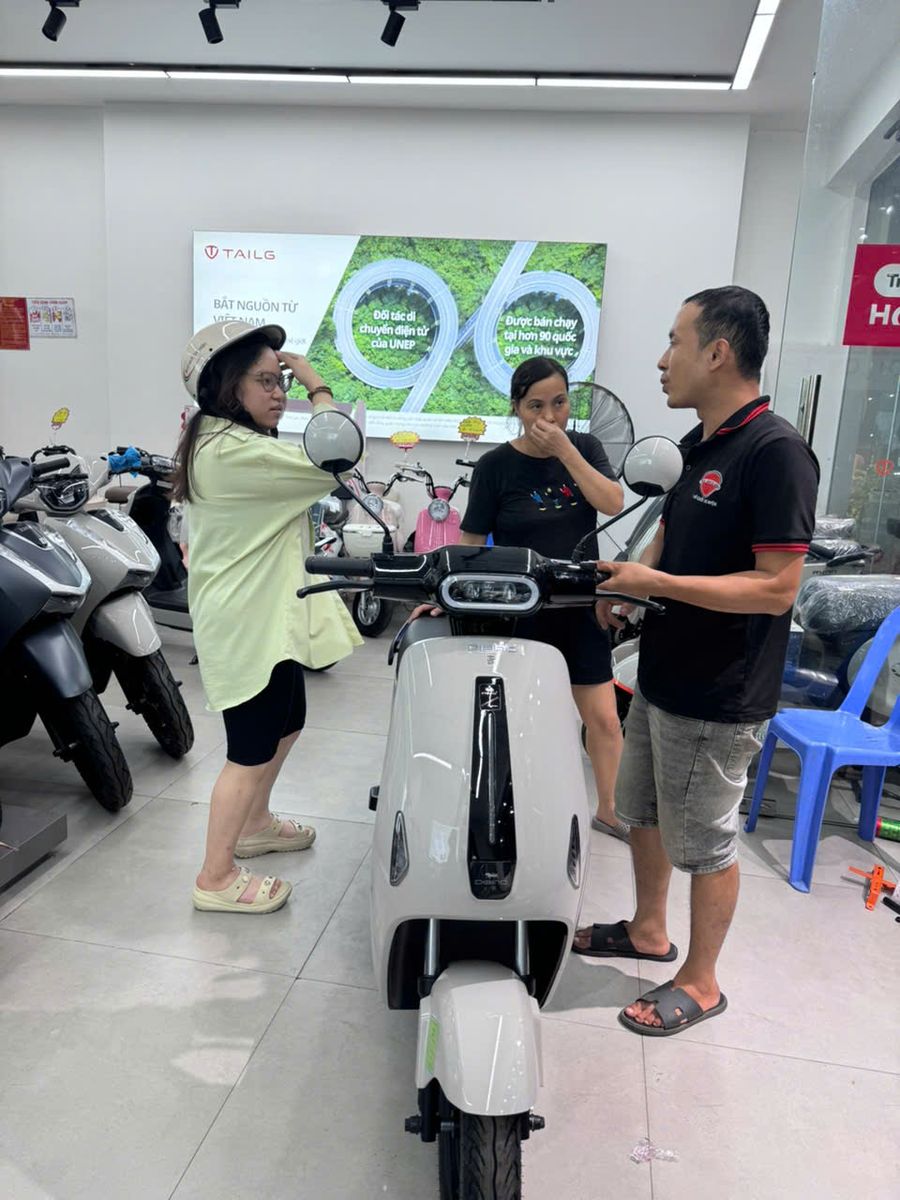 Khách Hàng Tin Tưởng Chọn Xe Điện Dibao Ryan Chính Hãng