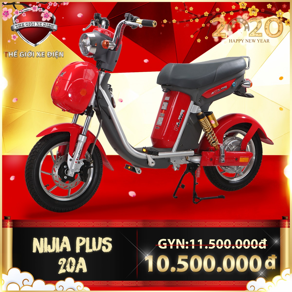 Giải mã sức hút của dòng xe đạp điện Nijia Plus 20A đang gây bão thị trường