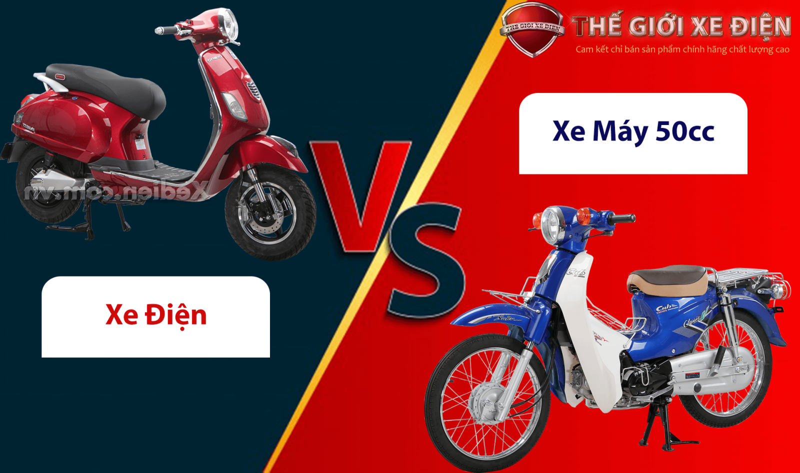 So sánh giữa xe máy 50cc và xe điện? Nên chọn dòng xe nào?