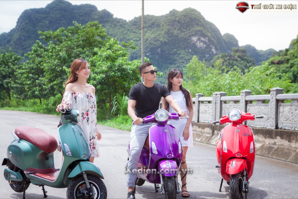 Đánh giá xe điện Vespas Dibao 2017