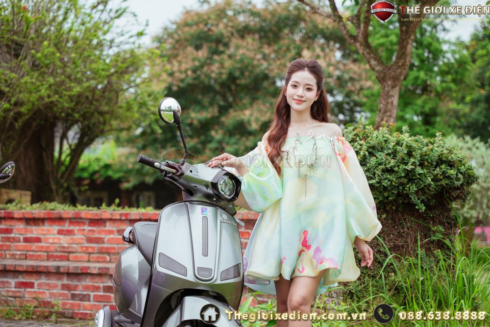 Xe ga 50cc Victoria: Sự tiện nghi cho học sinh nữ