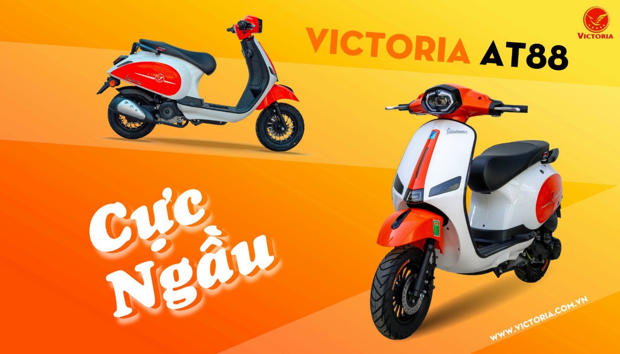 Victoria mới tung ra thị trường 3 mẫu xe tay ga 50cc đời mới 2024