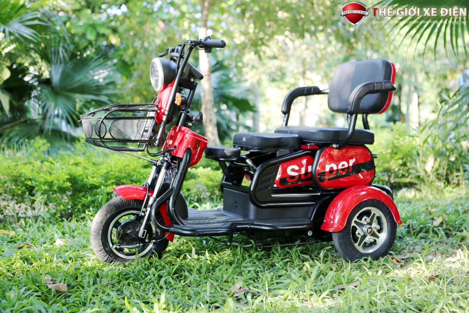 Choáng với thiết kế của xe đạp điện 3 bánh Super: Nằm ngoài sức tưởng tượng!