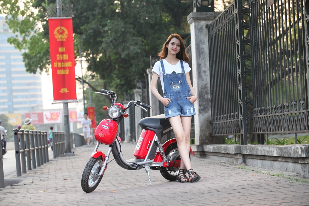 Những cải tiến mới của xe đạp điện Ninja Dibao 2016