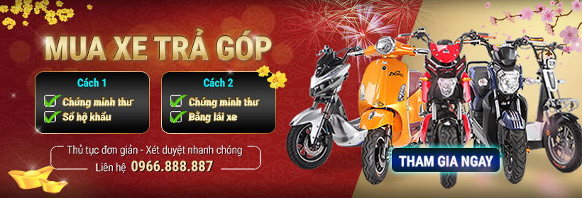 Thủ tục trả góp xe điện và xe máy 50cc tại Thế Giới Xe Điện năm 2019