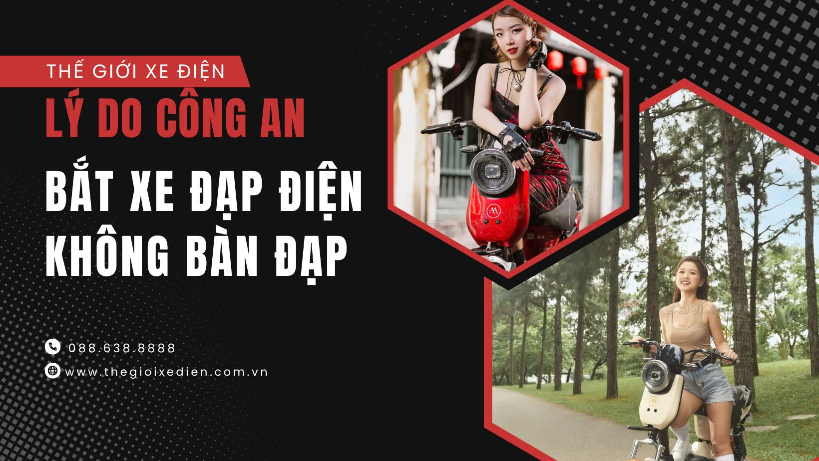 Lý do hiện nay công an đang bắt gắt gao về xe đạp điện không bàn đạp